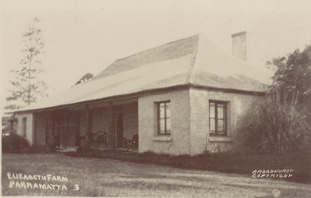 Elizabeth Farm Parramatta NSW (1900–27)