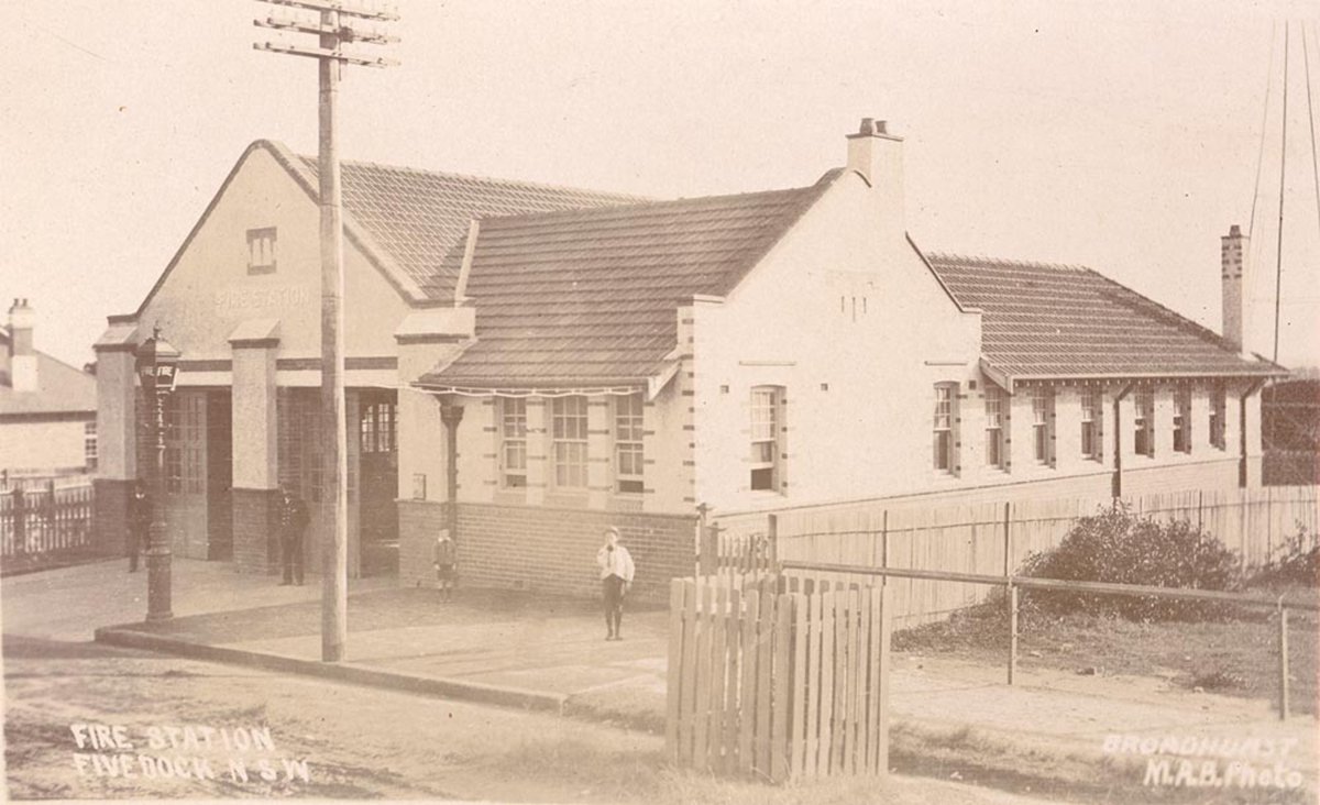 Fire Station Five Dock NSW, 1900–27