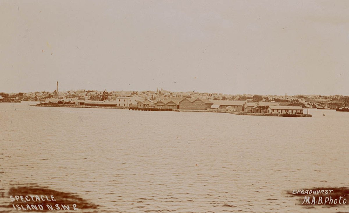Spectacle Island NSW, Sydney Harbour (1900–27)