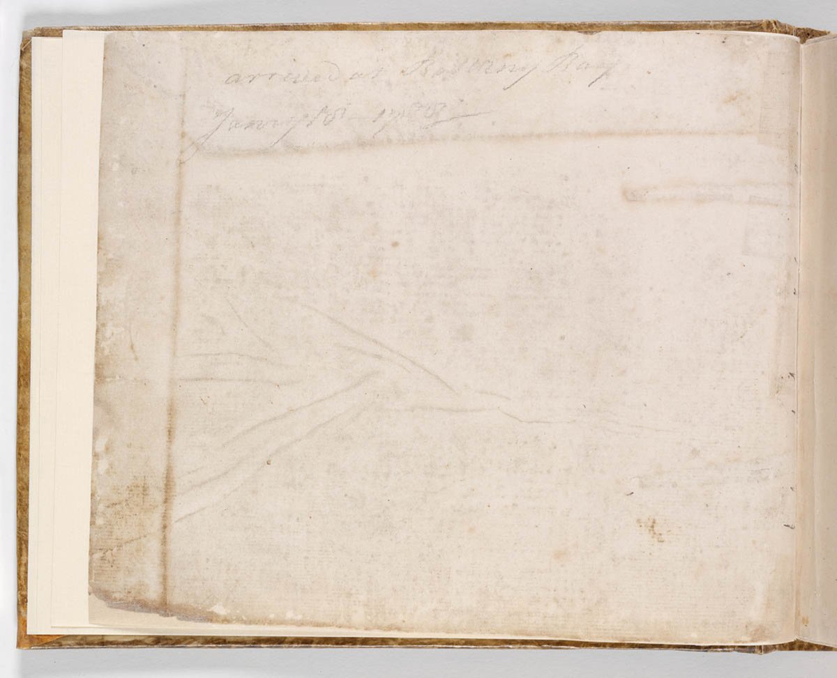 Note inside cover Arrived in Botany Bay Janry 20th 1788 (1789–90)