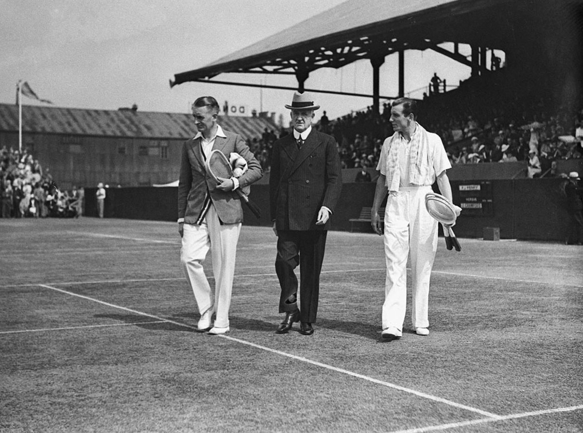 Jack Crawford Fred Perry, Rushcutters Bay (1934)