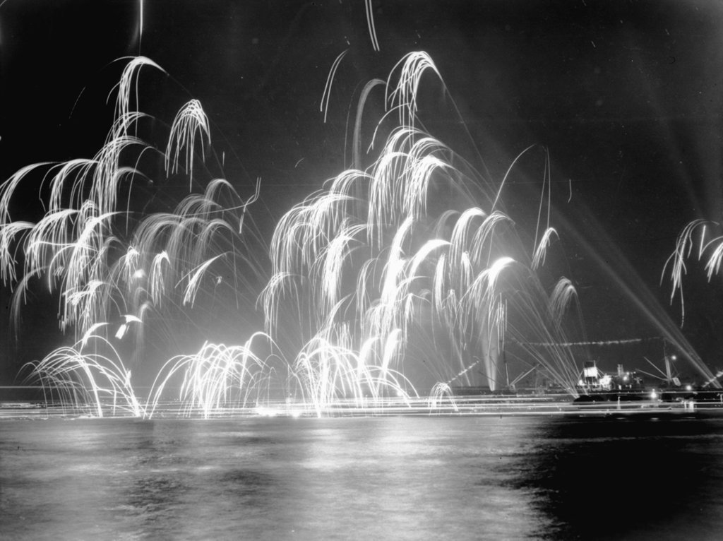 Fireworks over Sydney Harbour (1946)