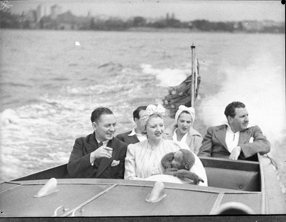 Over She Goes picnic taken for JC Williamson (1937)