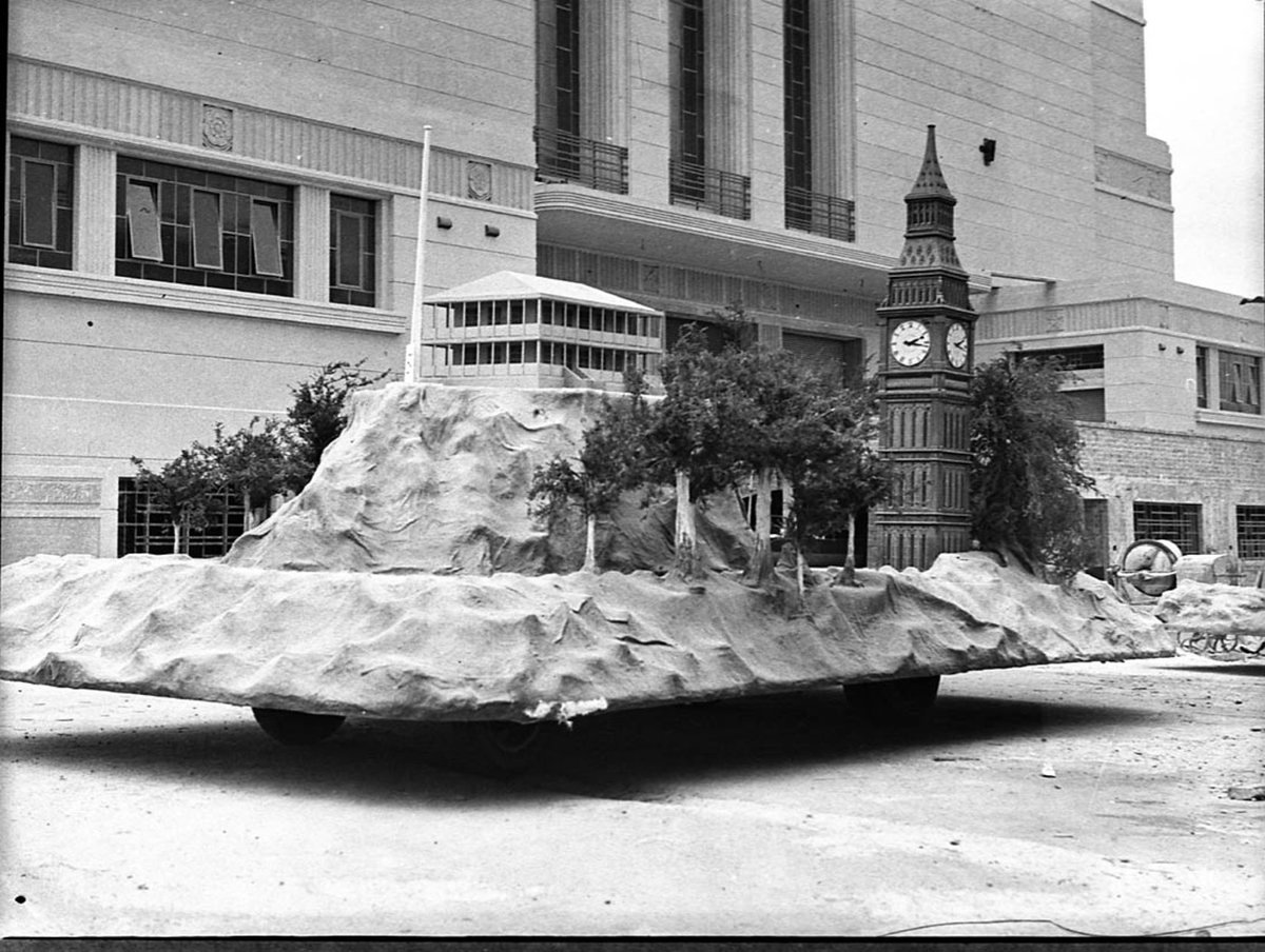 150th Anniversary celebration floats at Showground, Moore Park (1938)