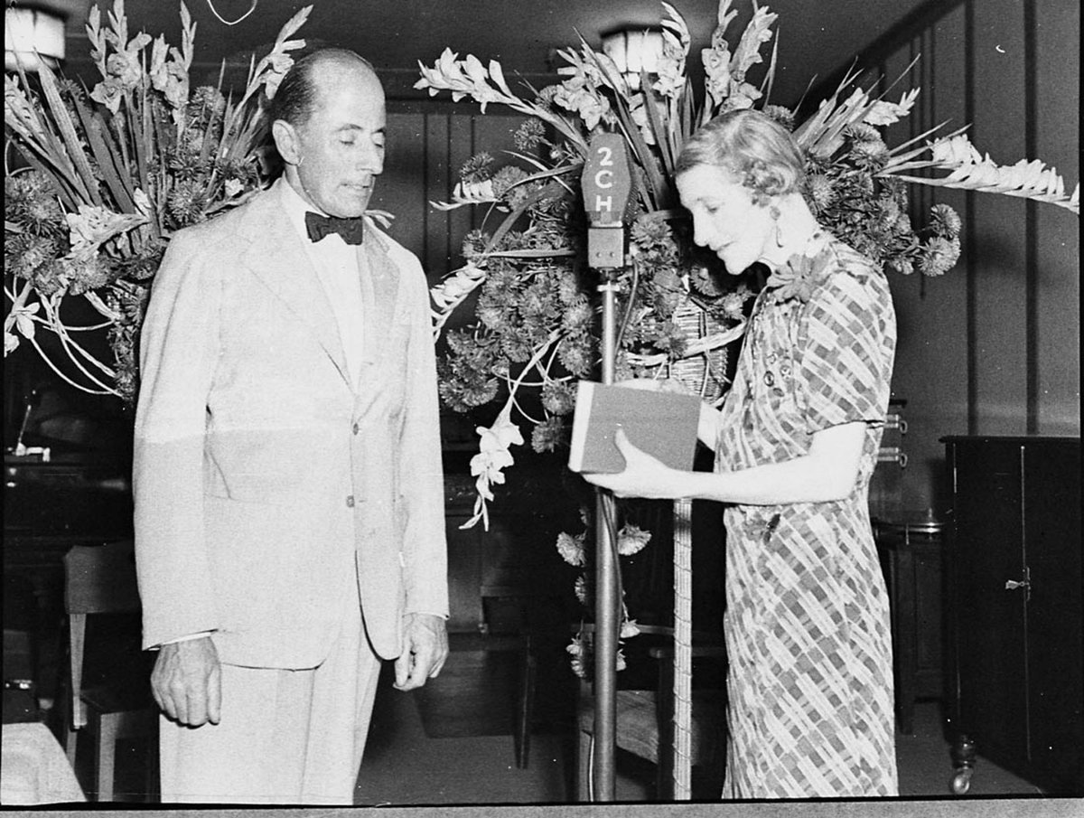 2CH Studio Lady Haig broadcasts (1937)