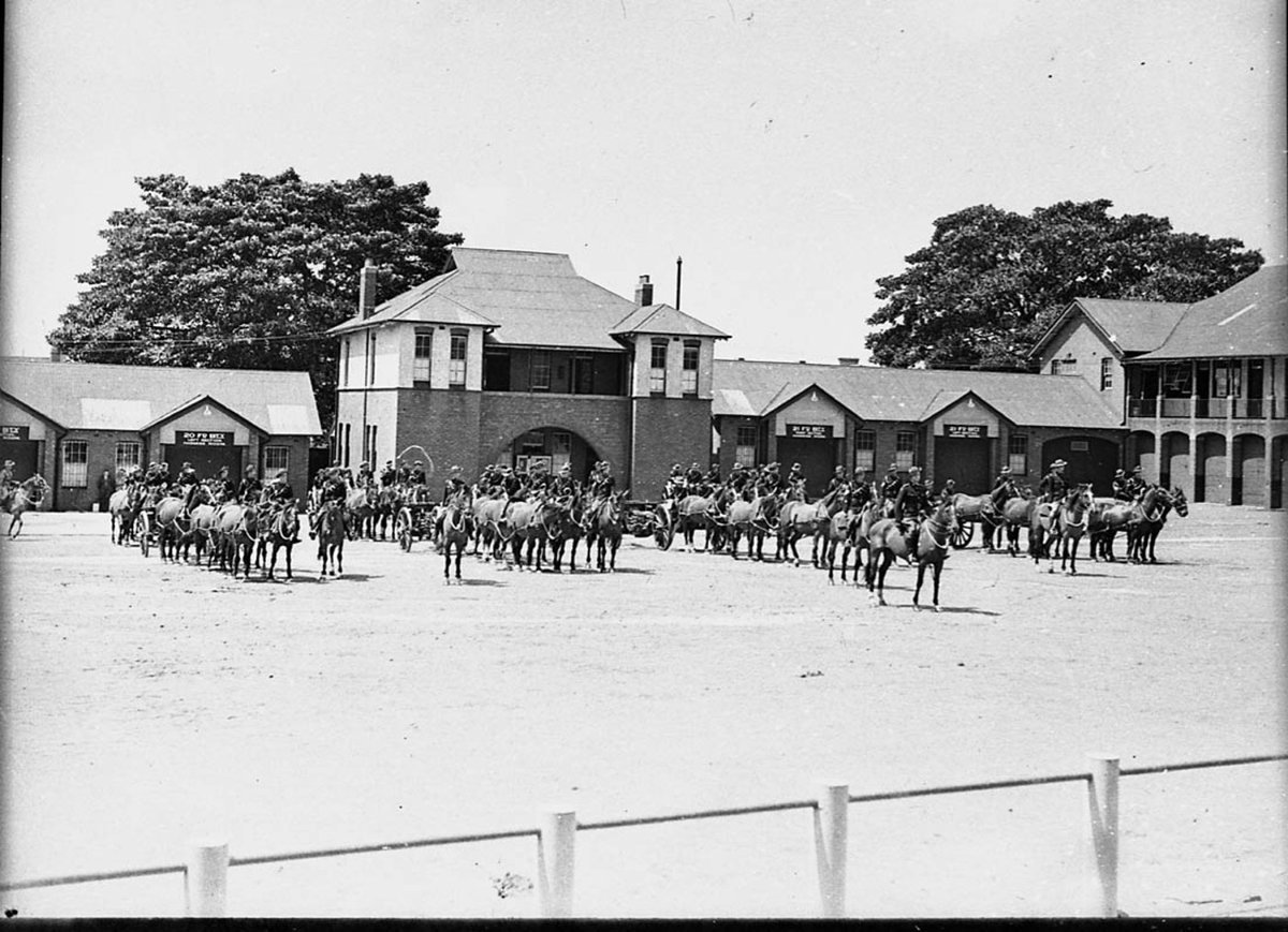 9th Brigade at barracks (1938)
