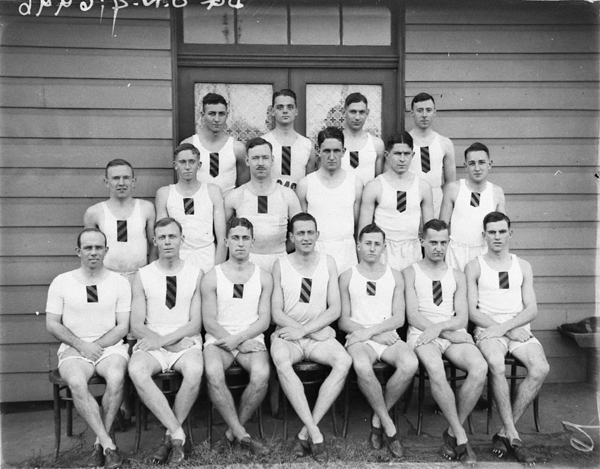A group of school competitors (1930s)