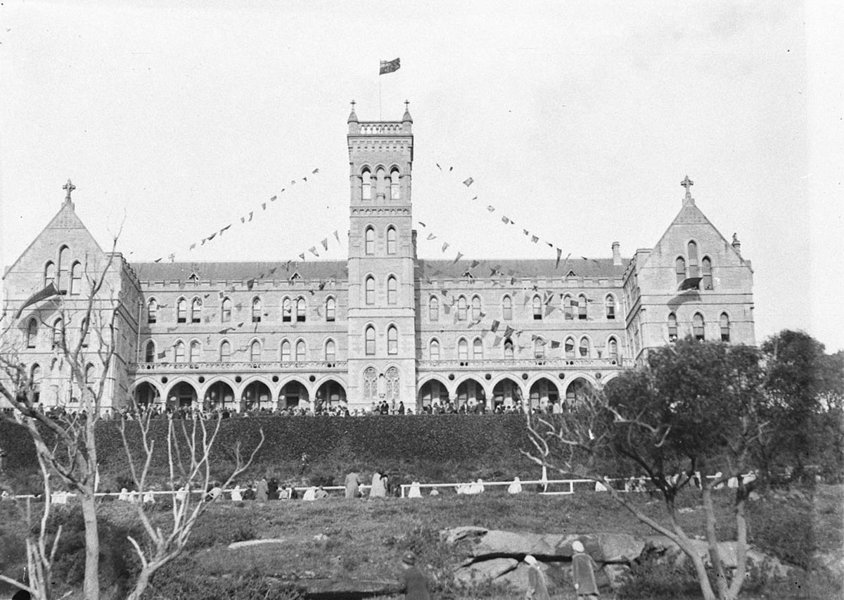 A long shot of the St Patricks College seminary (c. 1931)