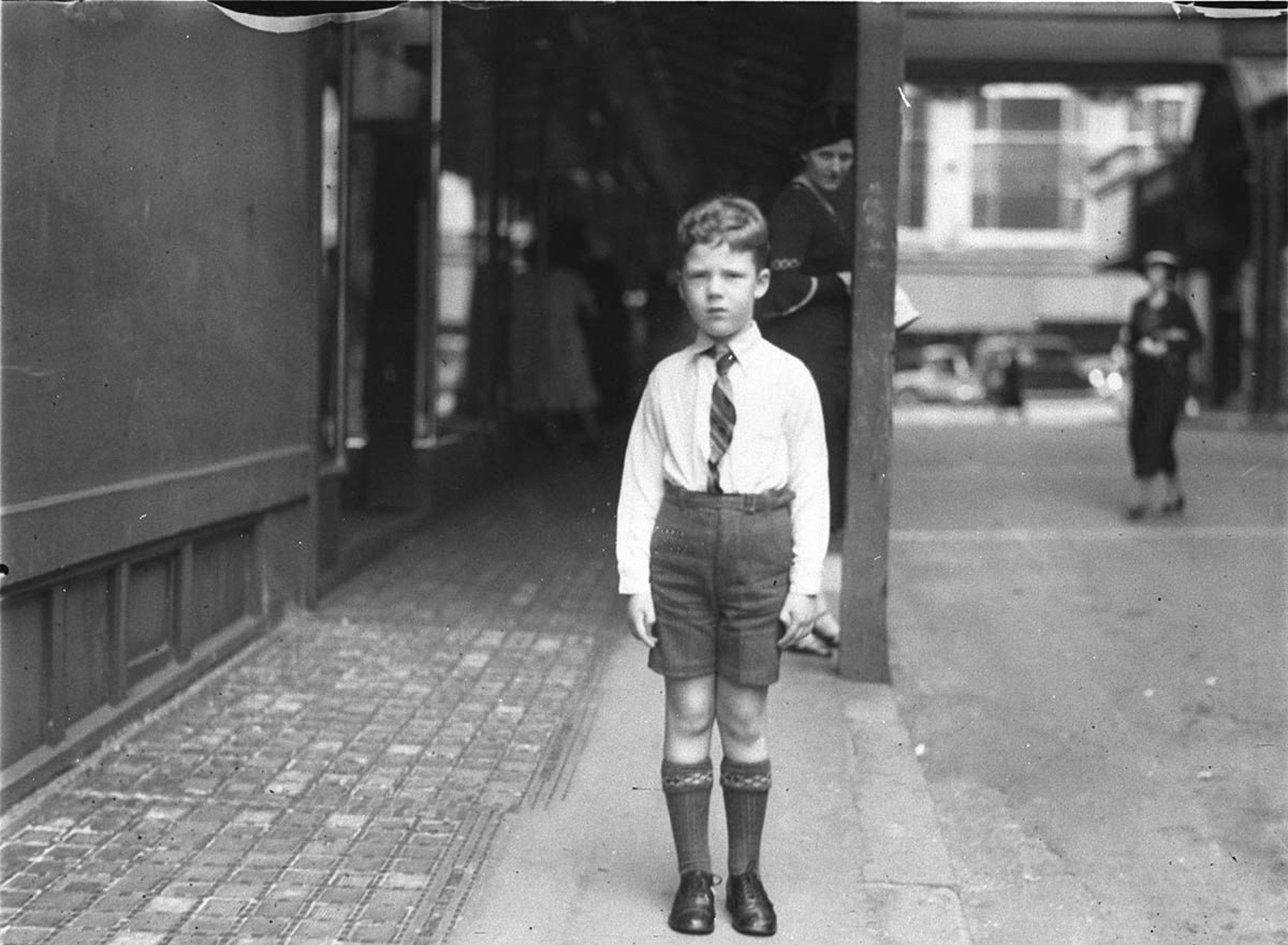 A study of a small boy (1930s)