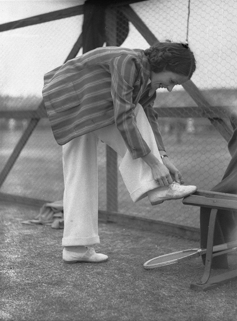 A Talbot or Lois Stuart of the Southern Highlands White City Lawn Tennis Country Carnival Rushcutters Bay January 1935