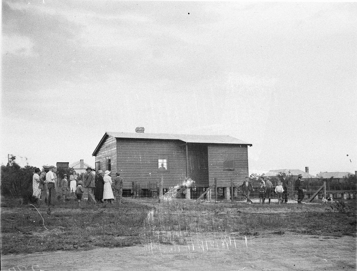 A voluntary labour housing project (c. 1934)
