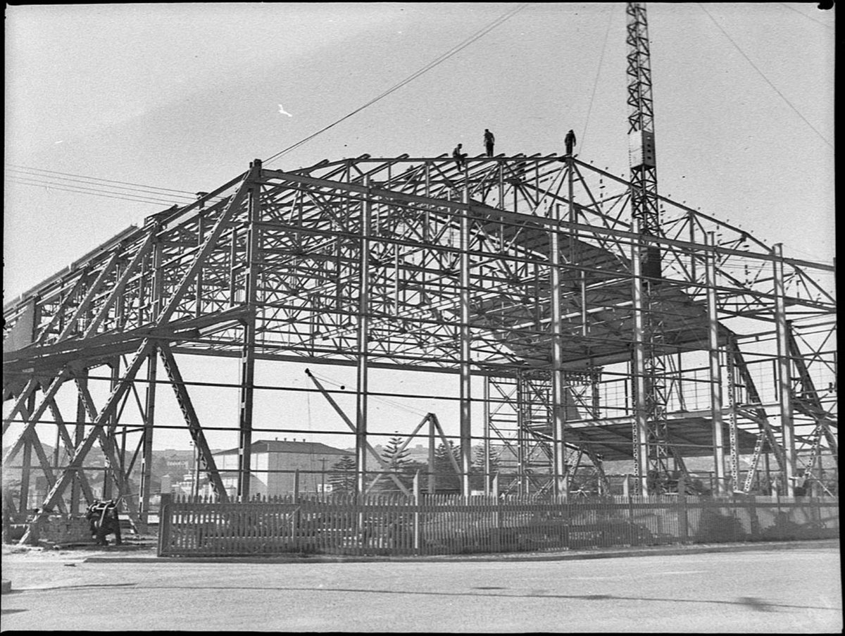 Aeroplane hangar Rose Bay for flying boats (1939)