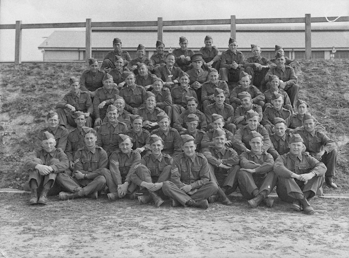 AIF Day boys Willoughby Drill Hall taken for Corporal Ramsay (1940)