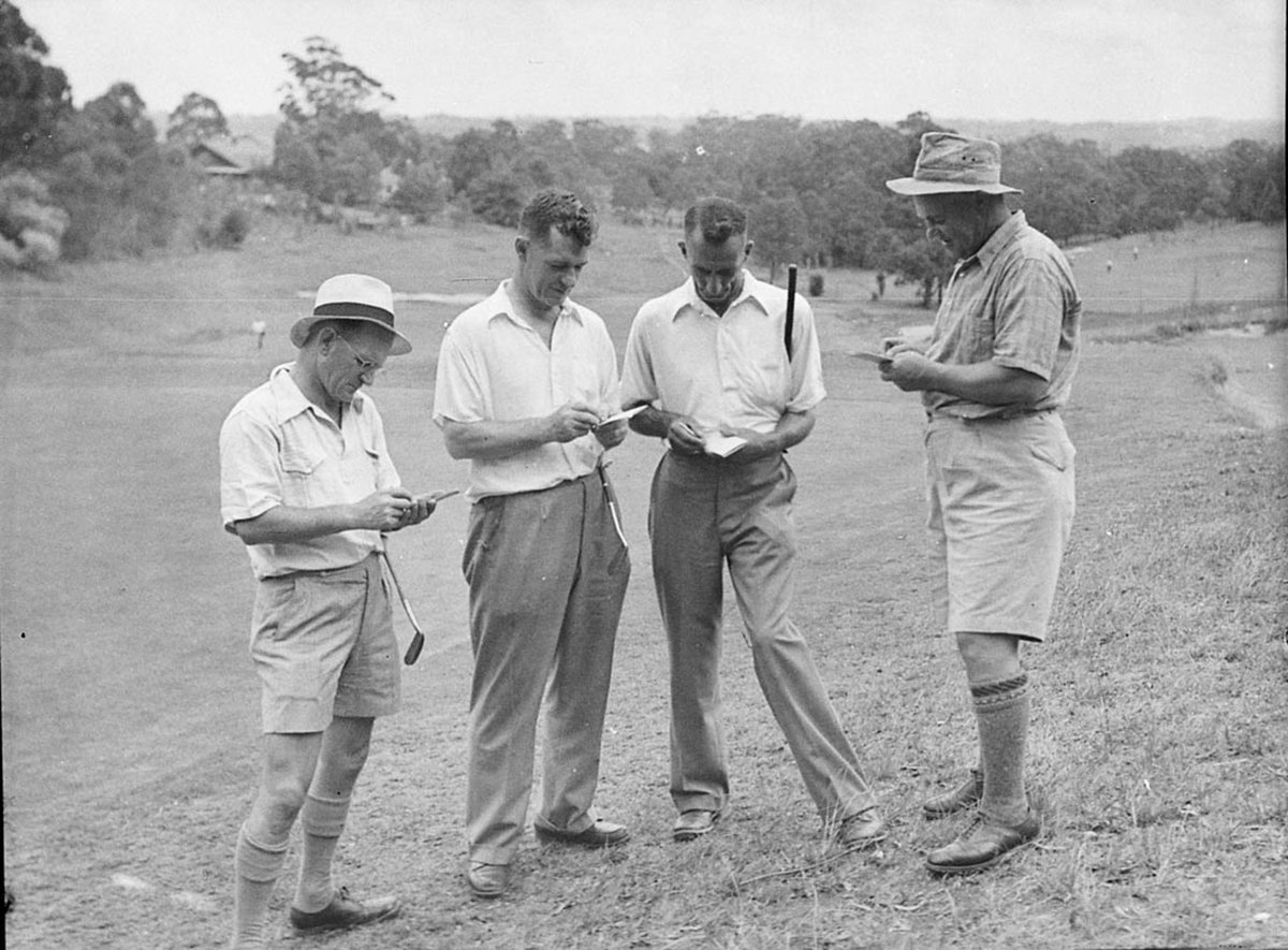 AIF golf at Killara (1940)