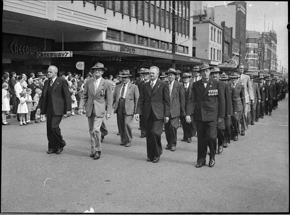Anzac Day march (1955)