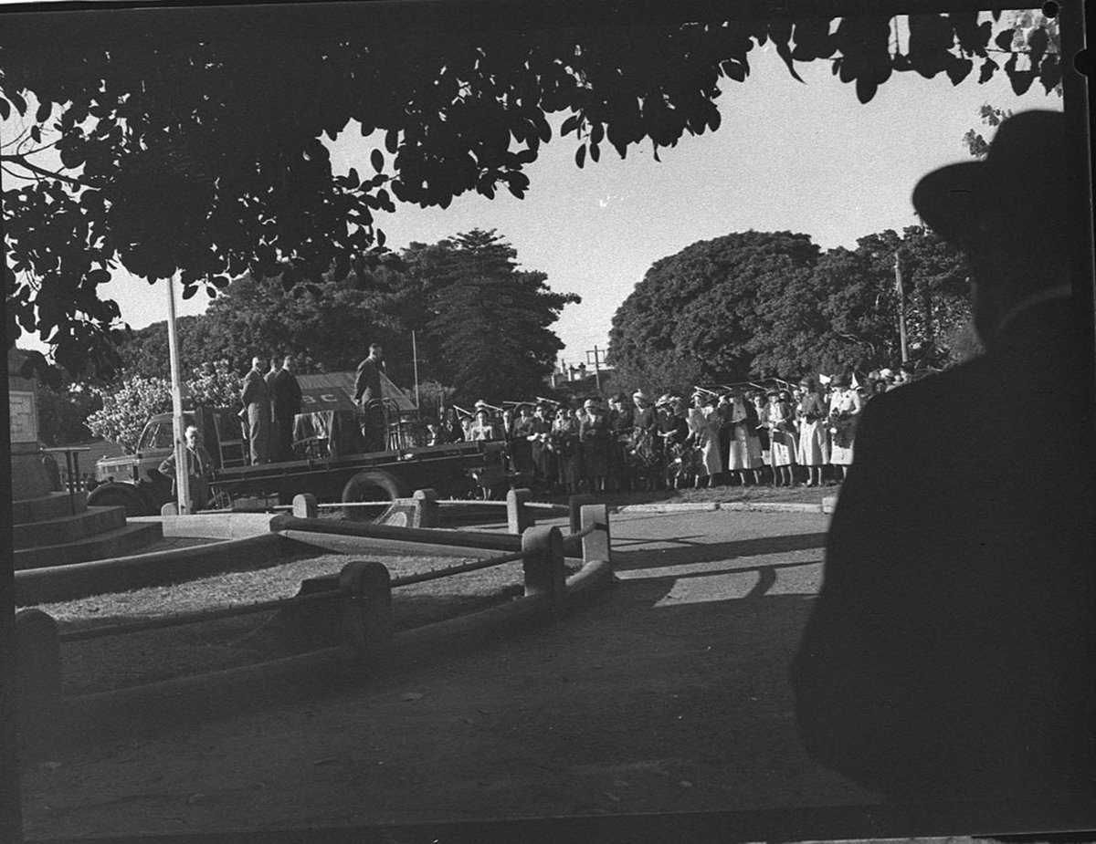 Anzac service Hamilton (1953)