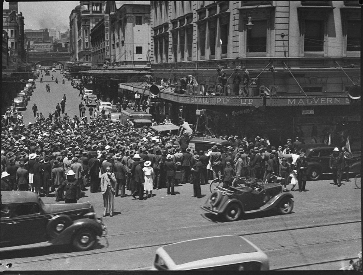 Arrival of Opperman, 1938