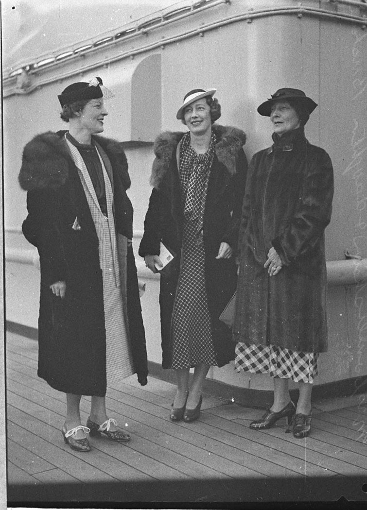 Arrivals by Aorangi (1935)