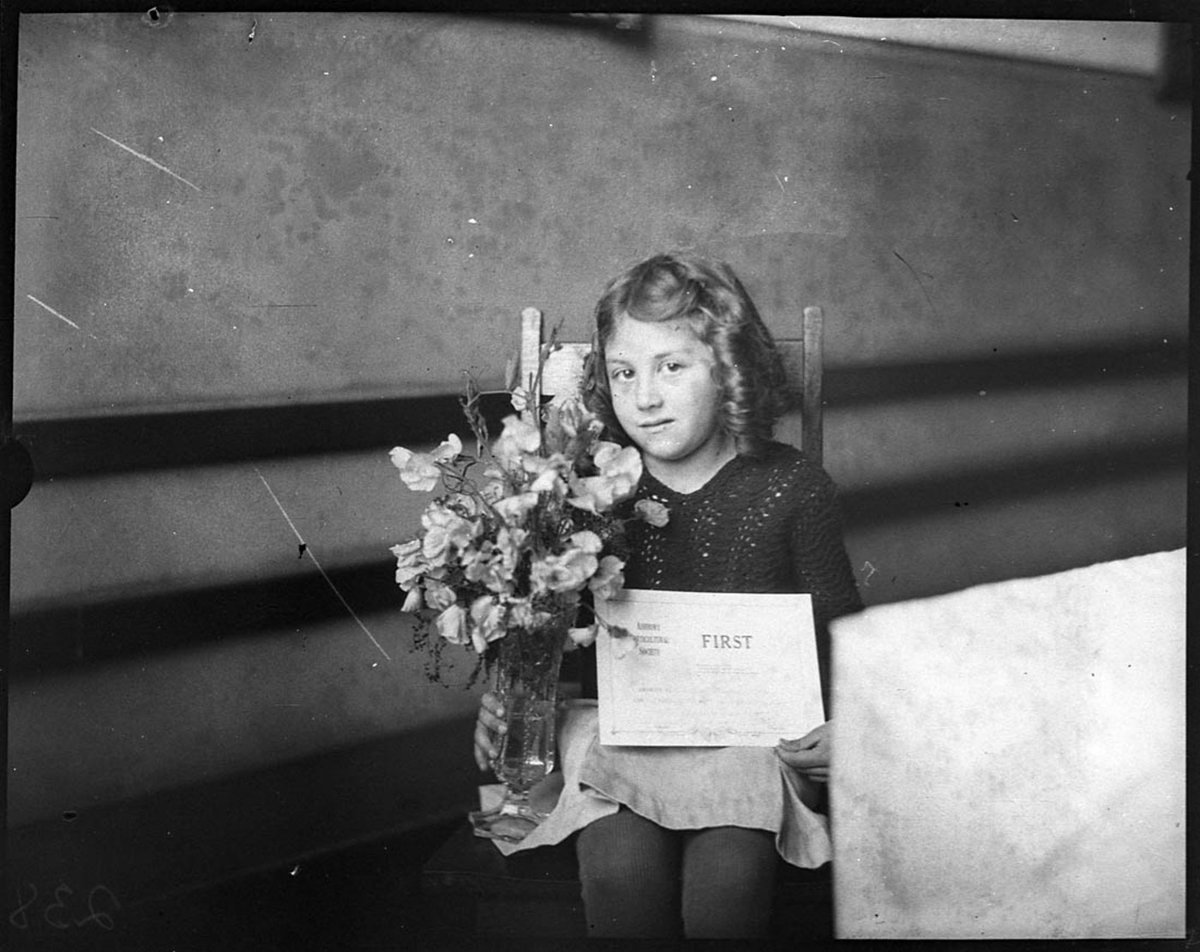 Ashbury flower show, 1934