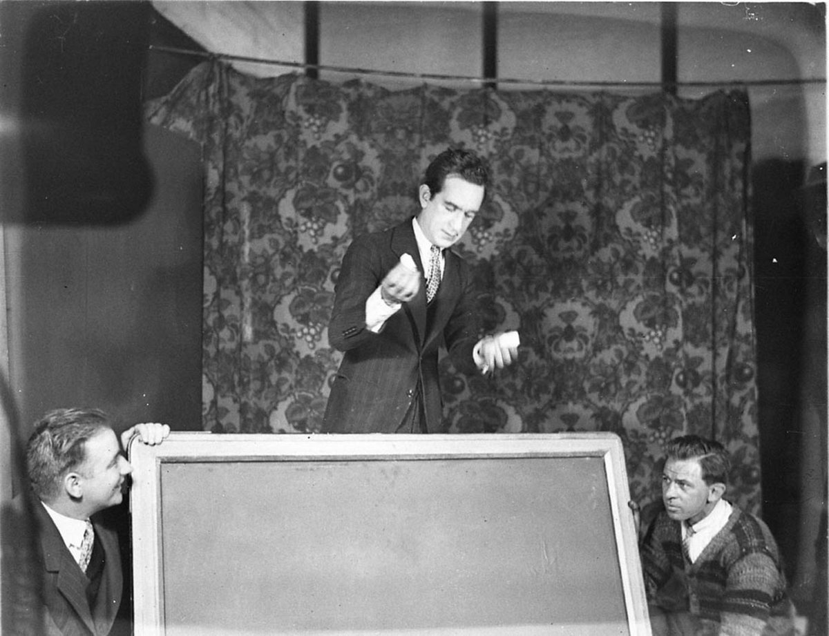 Before he starts to write (1930s)