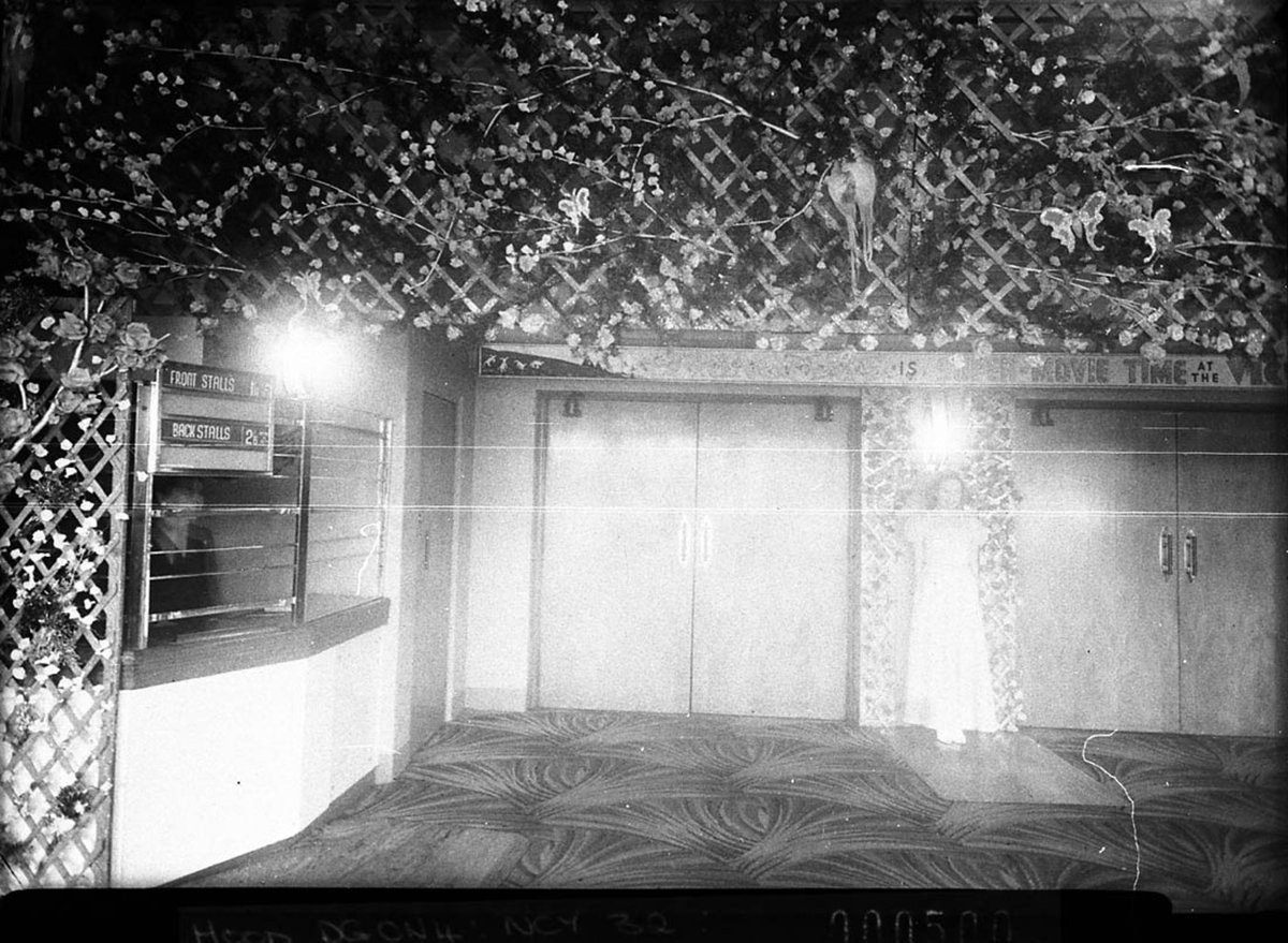 Box office of Victory cinema during Springtime run taken for Mr Attwater, Sydney (1946)