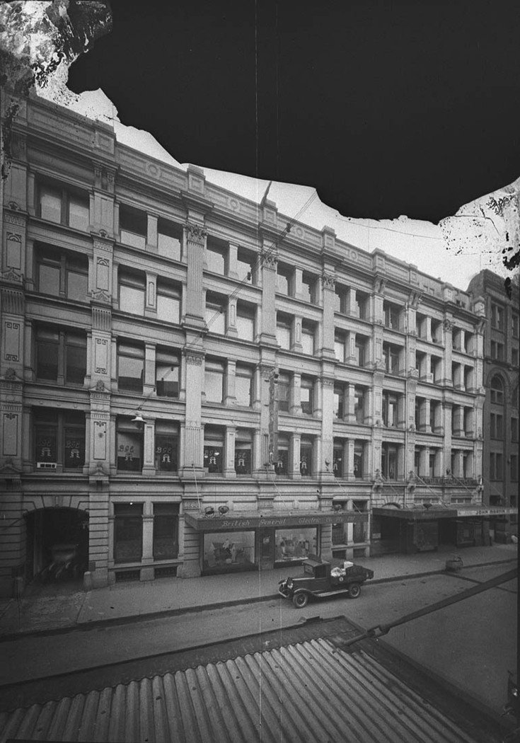British General Electric Co building in Clarence Street, Sydney city centre (1941)