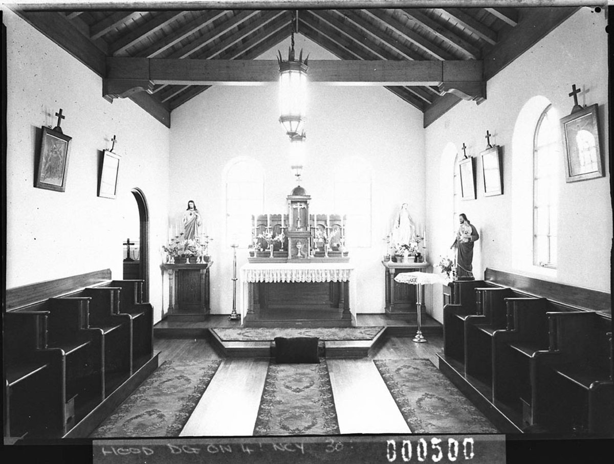 Catholic convent chapel at Earlwood Sister Genieve taken for Building Publishing Co, 1939