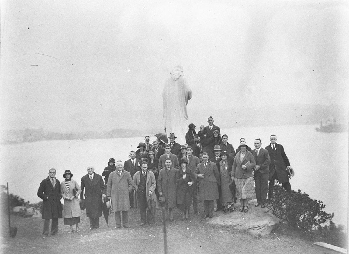 Catholic service at St Patricks College Manly (c. 1934)