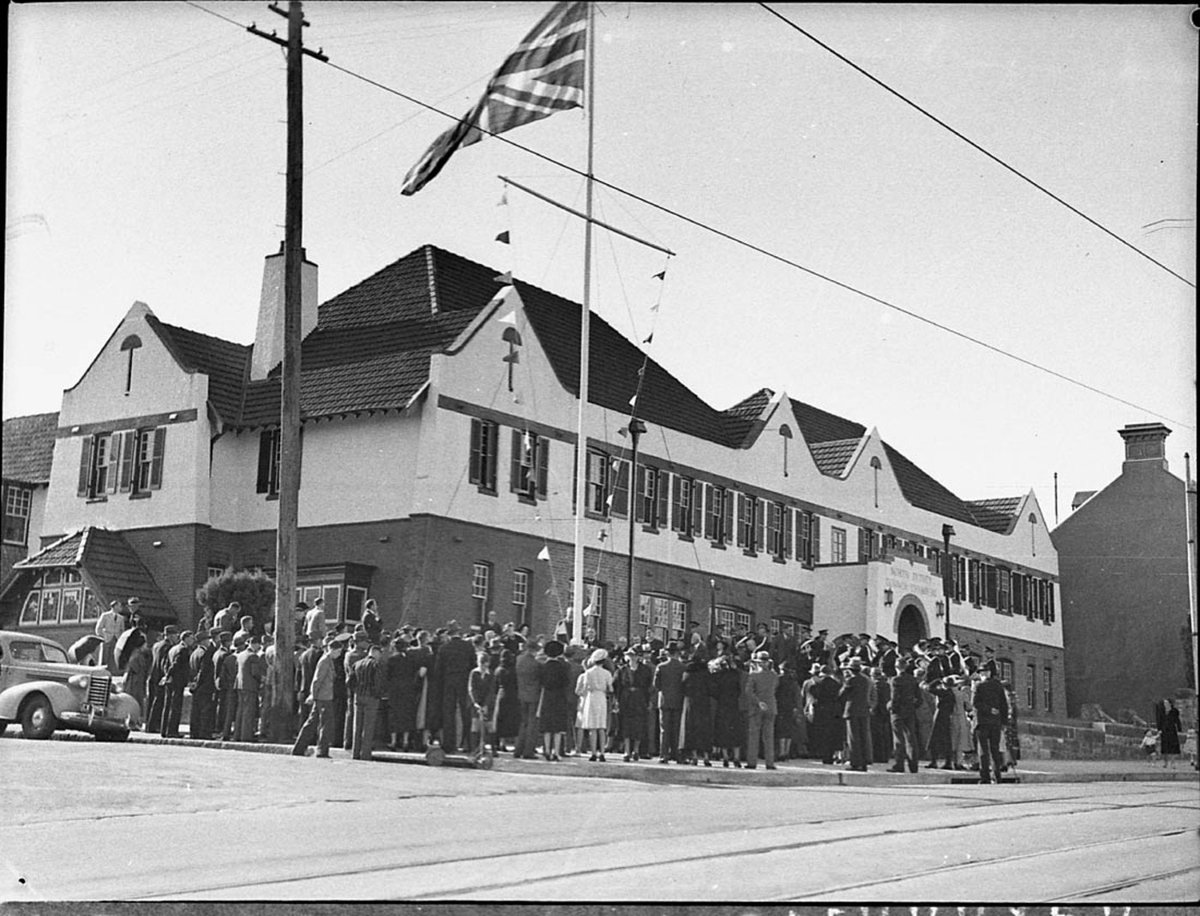 Centenary of North Sydney opened by Mr Hughes (1938)