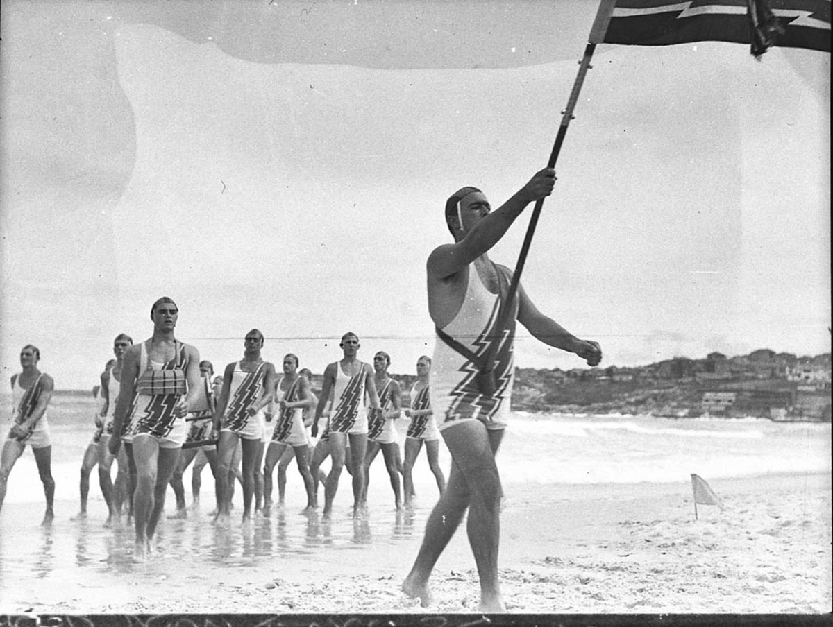 Charles Farrell at Bondi carnival (1936)