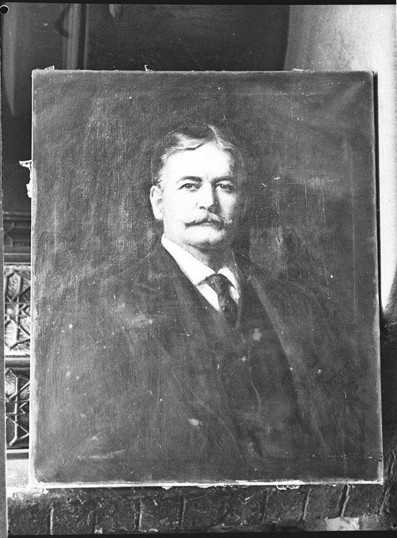 Copy of oil painting of JC Williamson taken for JC Williamson Ltd (1936)