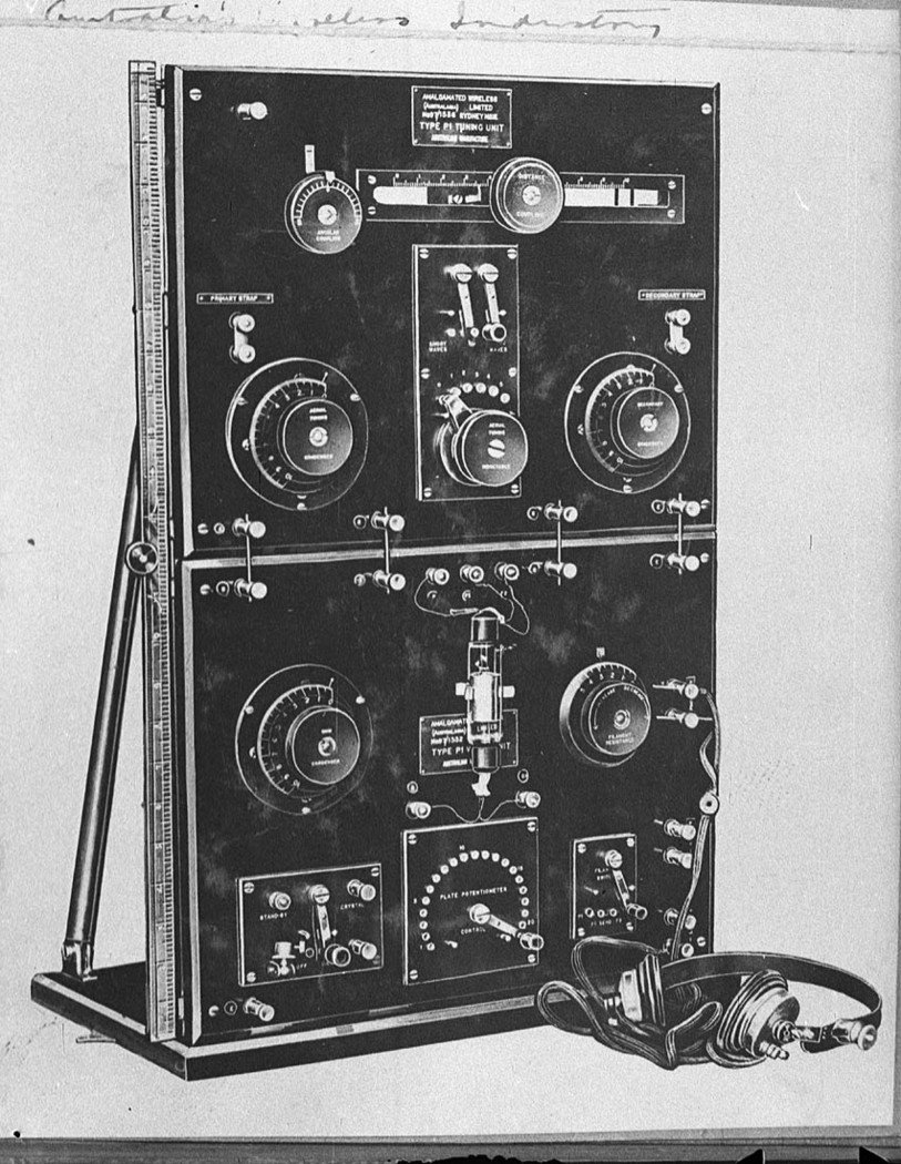 Copy of photograph from AWA album (1938)