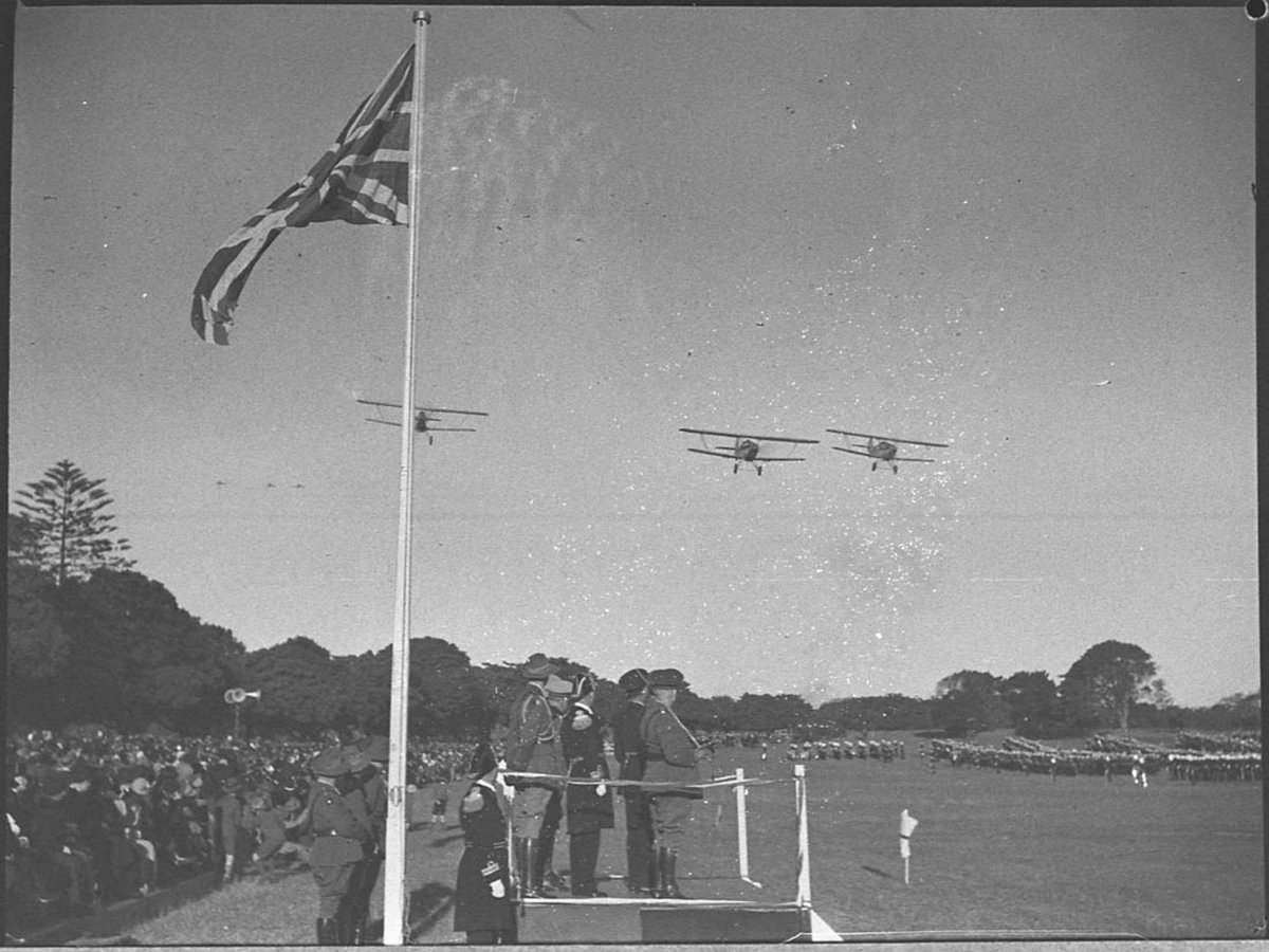 Coronation review at Centennial Park, Moore Park (1937)