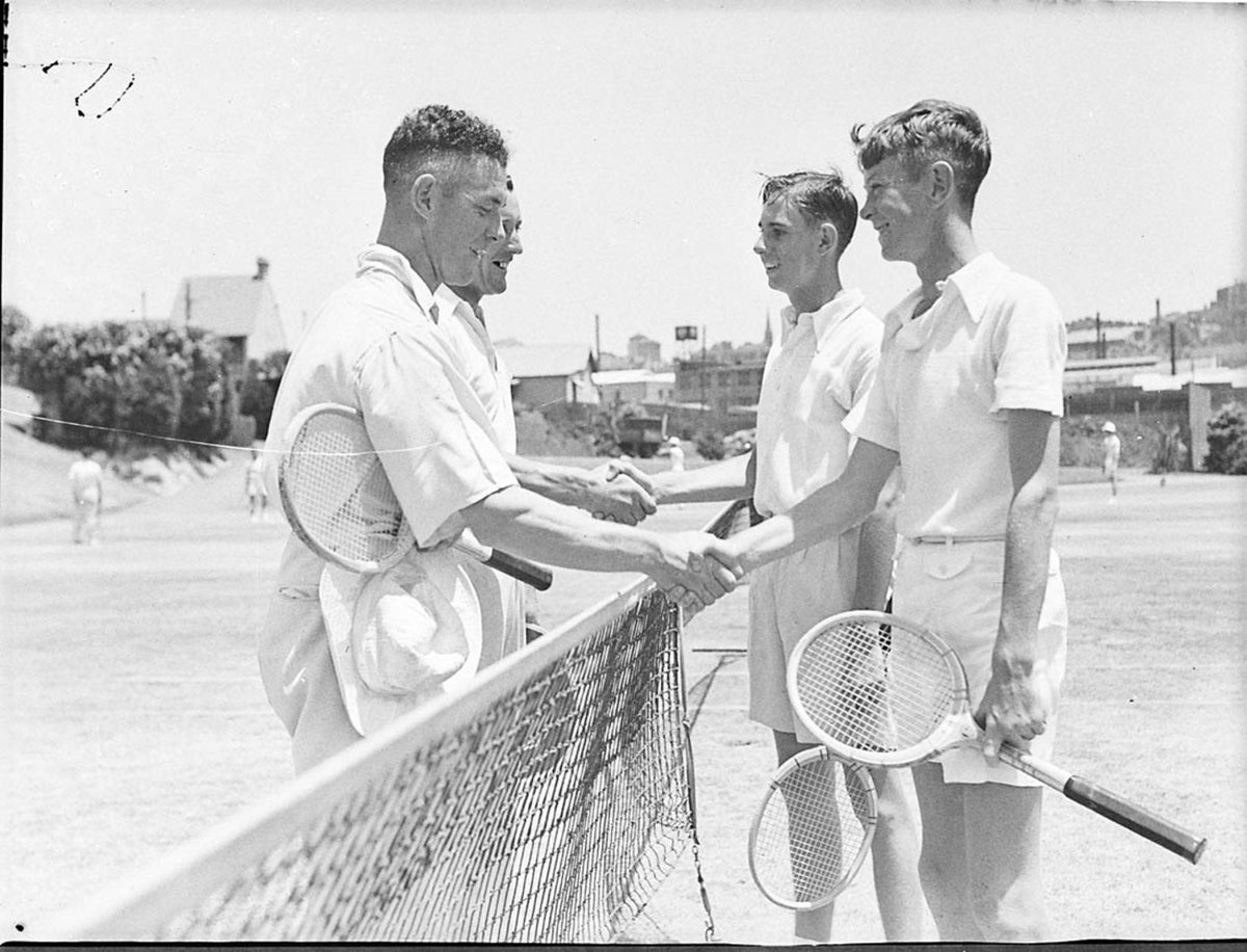 Country Week tennis White City, Rushcutters Bay (1940?)