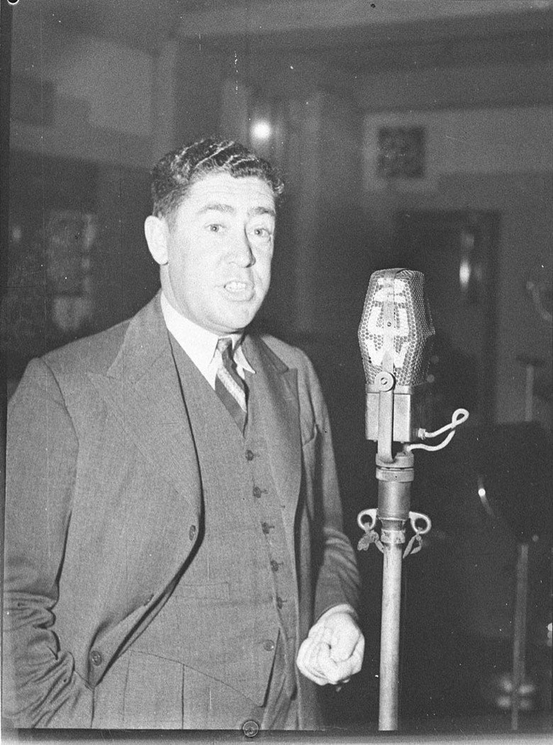 Cyril Angles in Studio (1937)