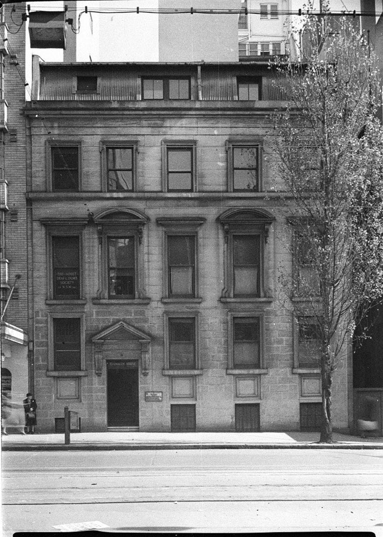 Deaf and Dumb Building Elizabeth Street, Sydney city centre (1930s)