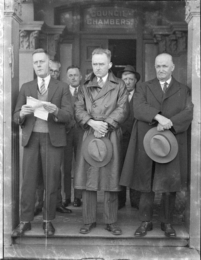 Declaration of the poll at Leichhardt Canterbury Glebe Bankstown or Newtown (1935)
