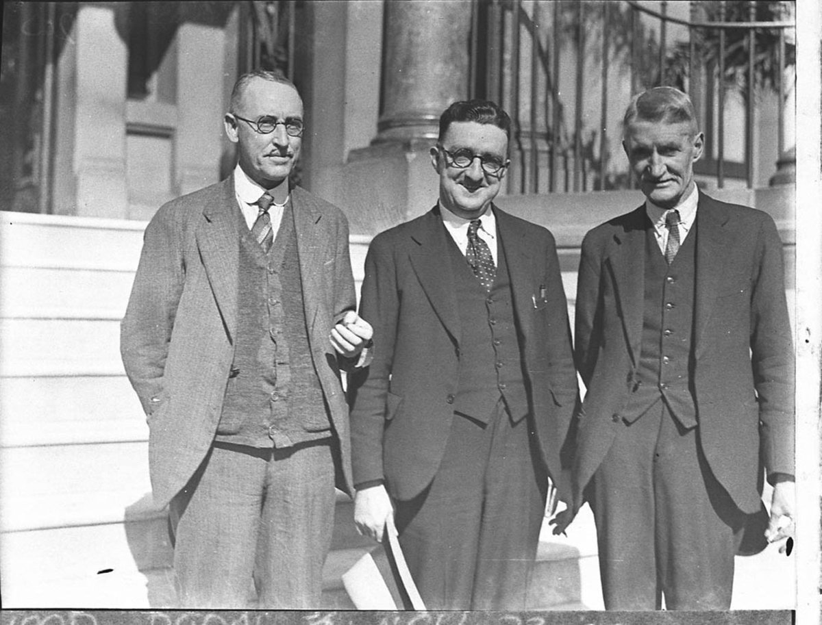 Declaration of the poll at Leichhardt Canterbury Glebe Bankstown Newtown or Petersham (1935)