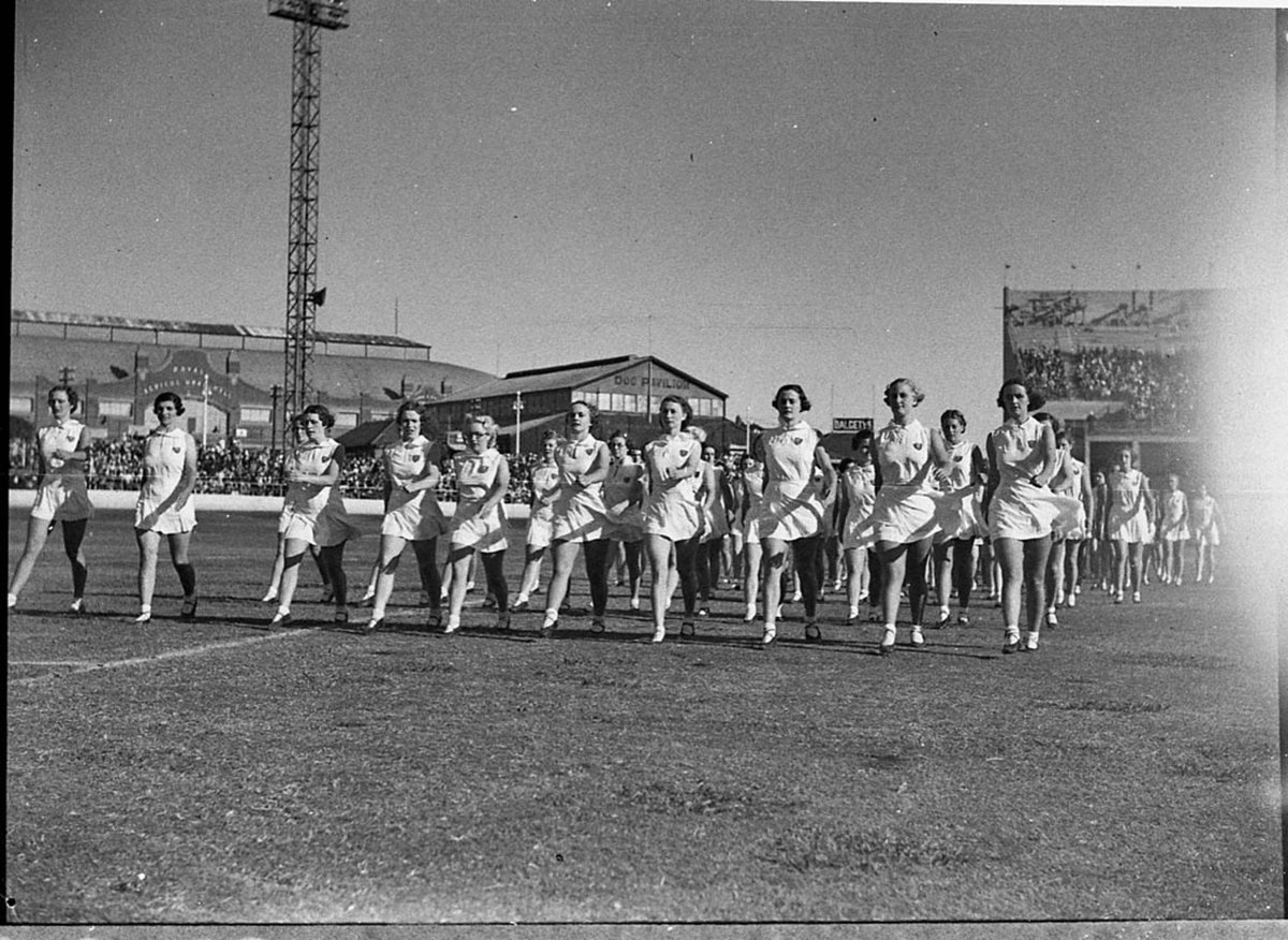 Display at Police Carnival taken for Grace Bros (1937)