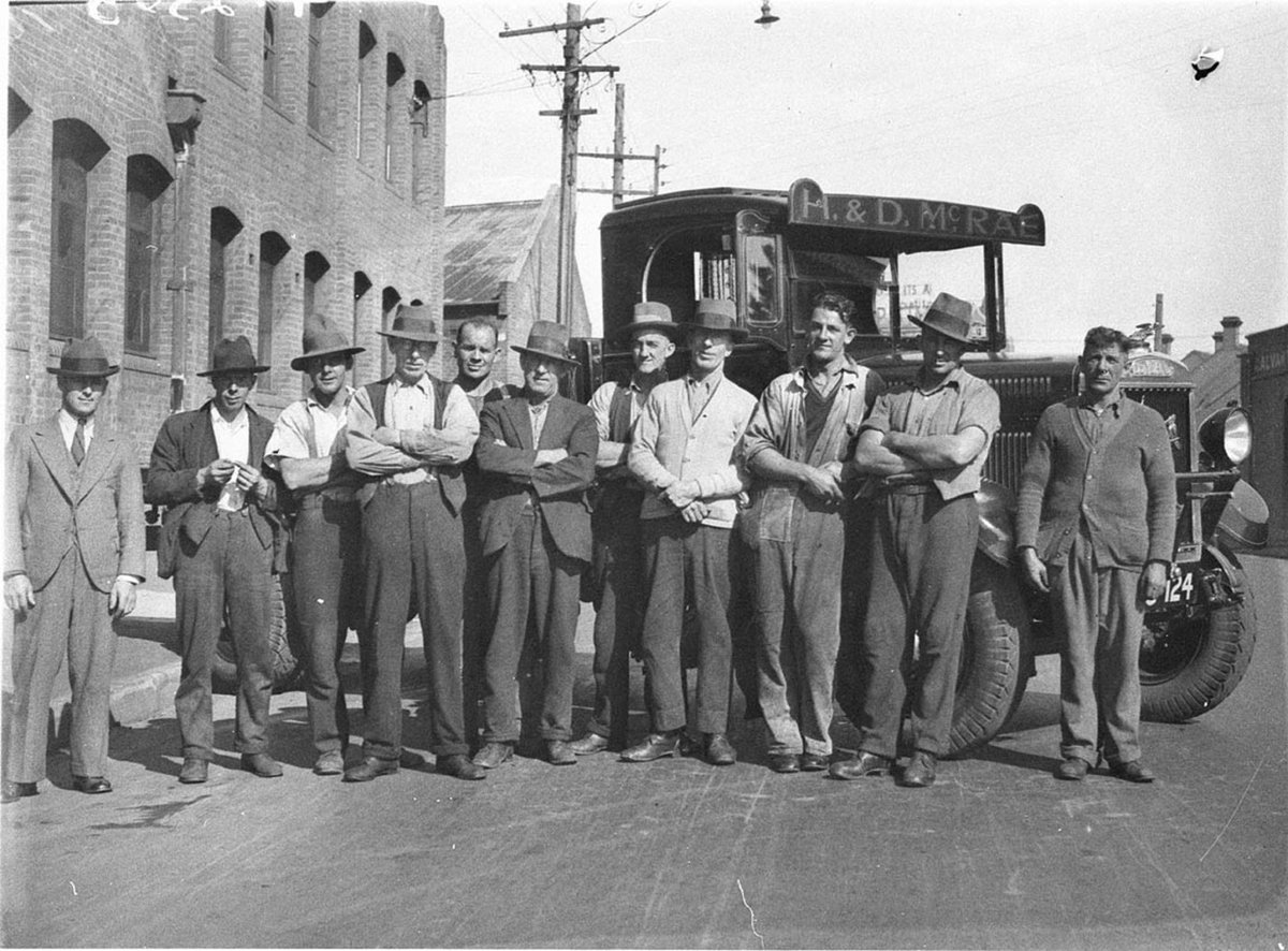 Eleven of McRaes drivers (1930s)