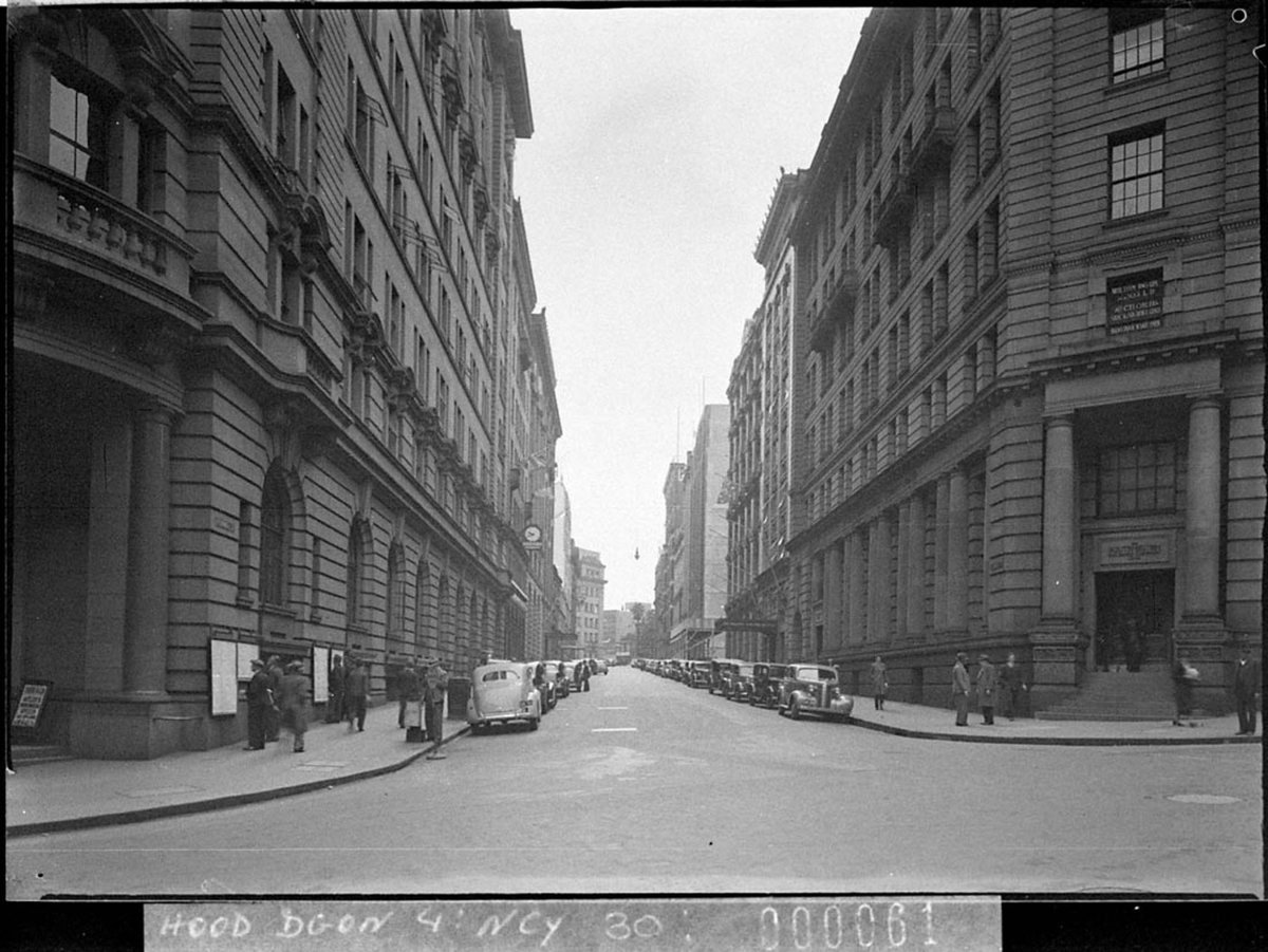 Elliott Bros Ltd OConnell Street Sydney, Sydney city centre (1938)