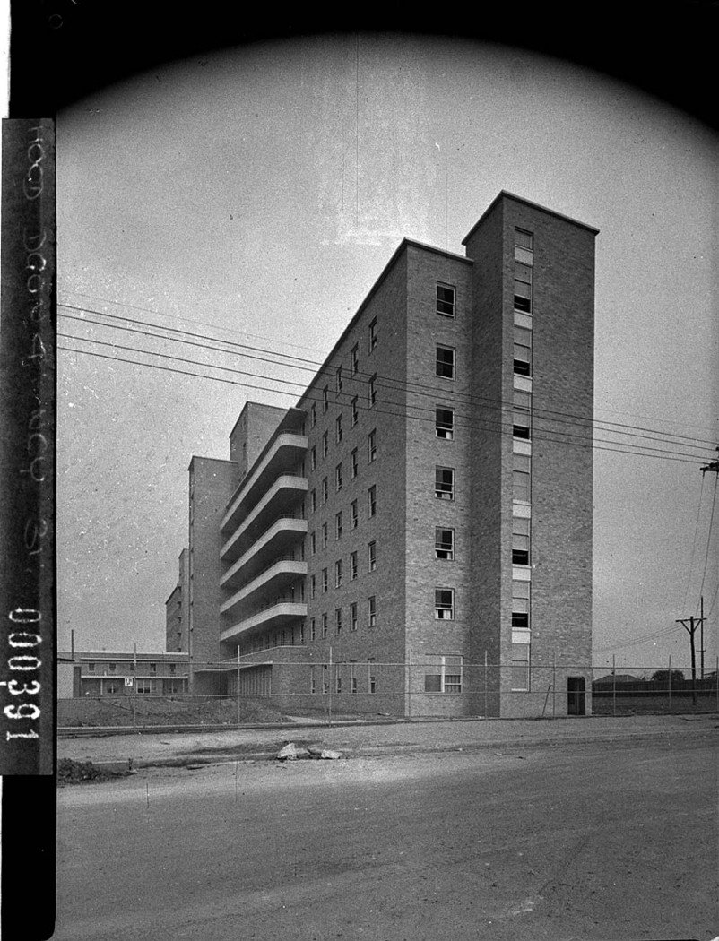 End elevation Yaralla Hospital taken for Building Publishing Co, Concord (1942)