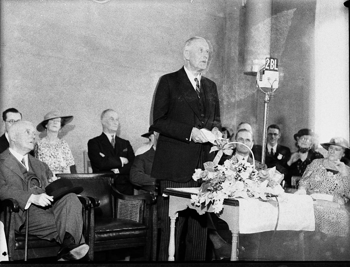 Engineering Conference at Science House, Sydney city centre (1935)