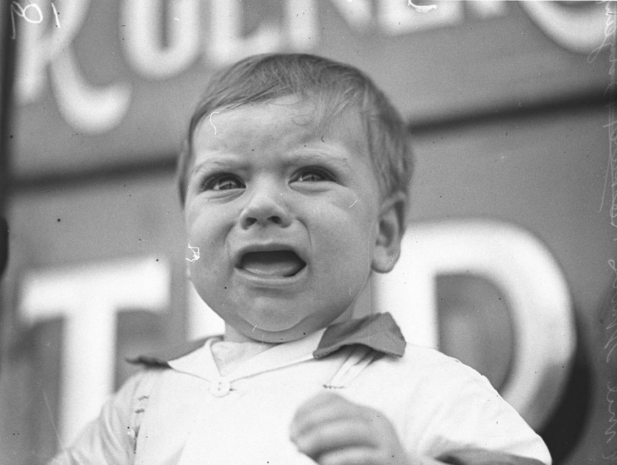 Ernie Smith or Ronald Bryant at Campsie Baby Show (1934)