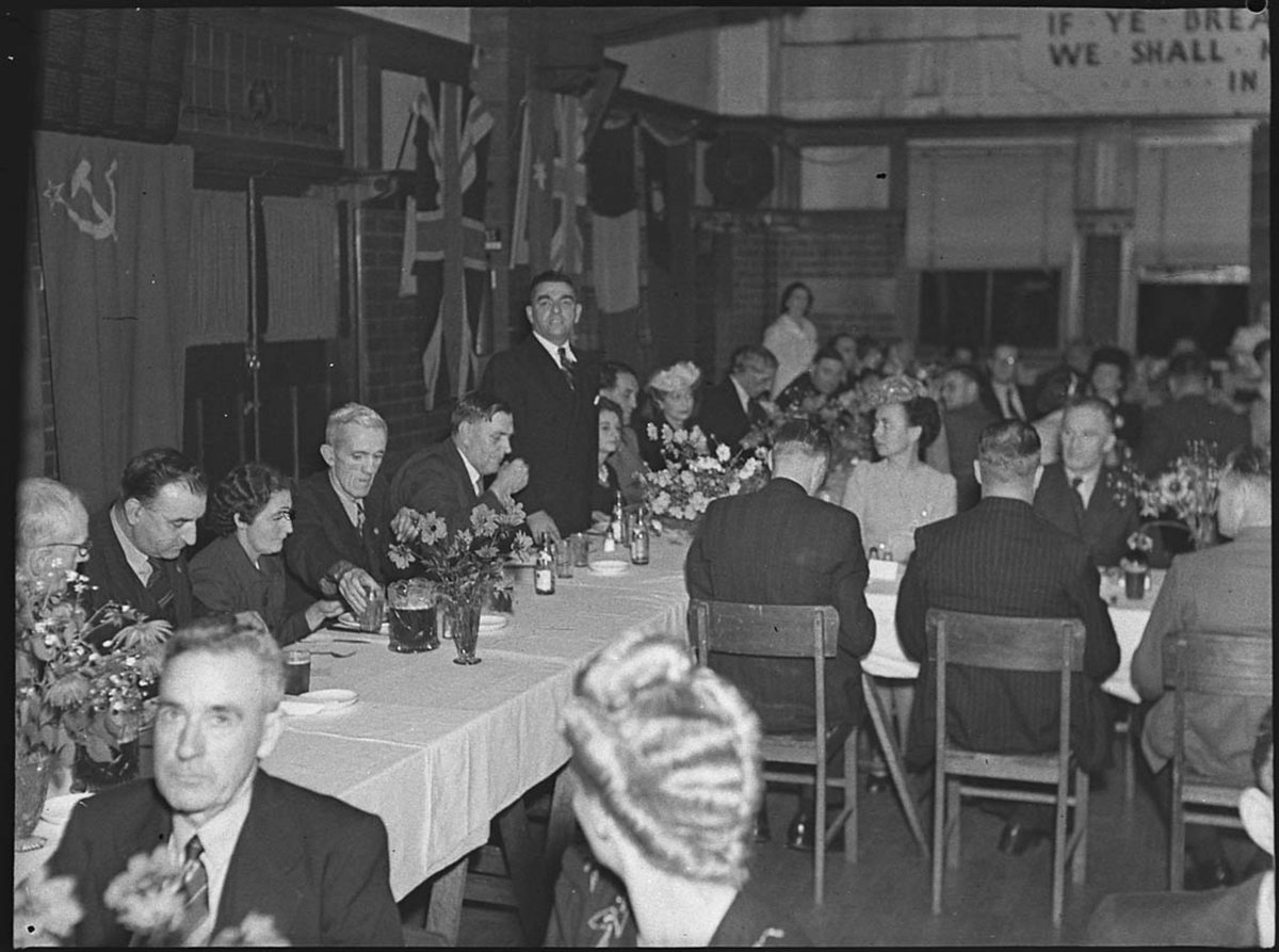 Federated Ironworkers dinner (1947)