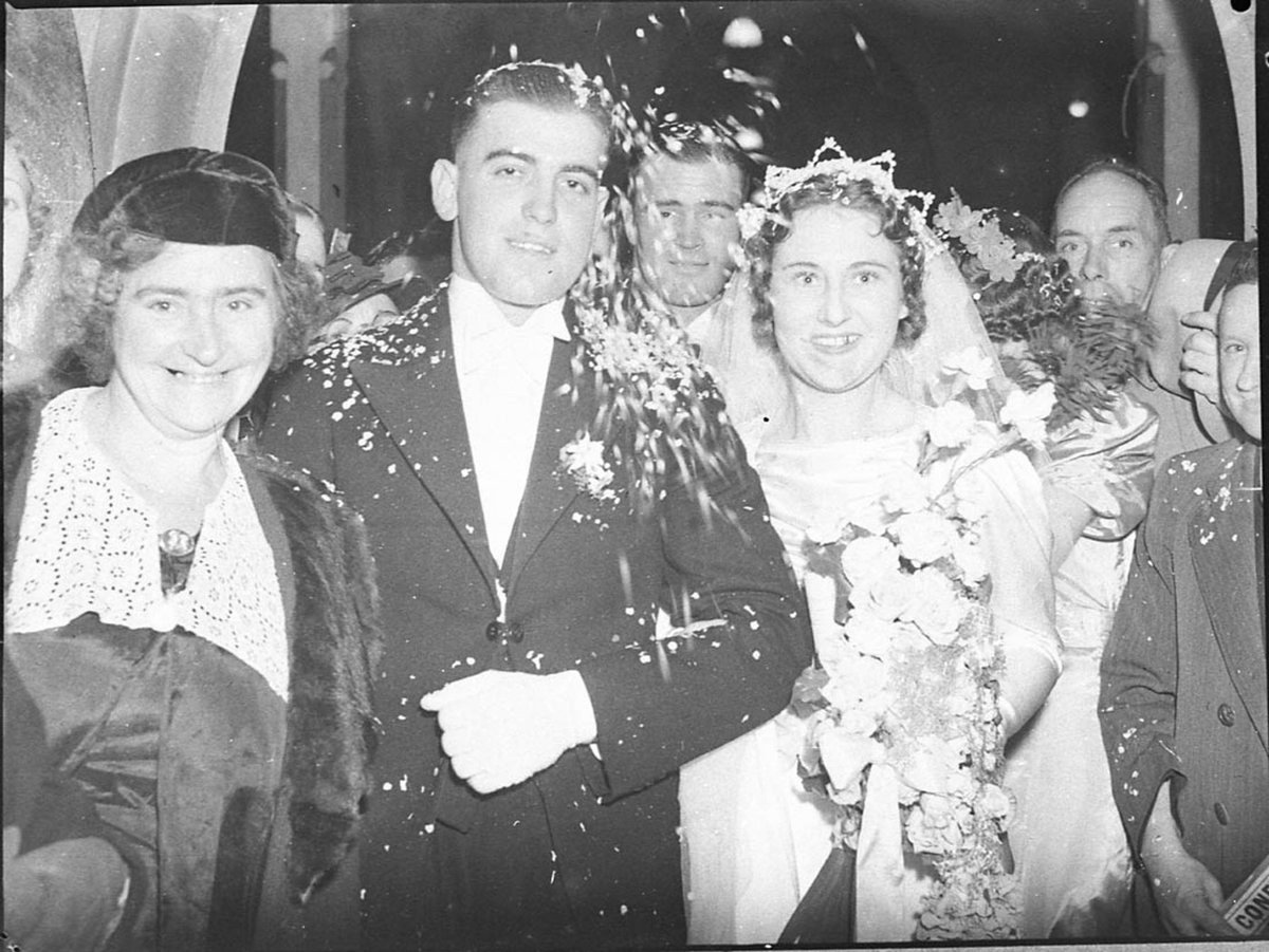 Felsh wedding St Pauls Redfern (1937)