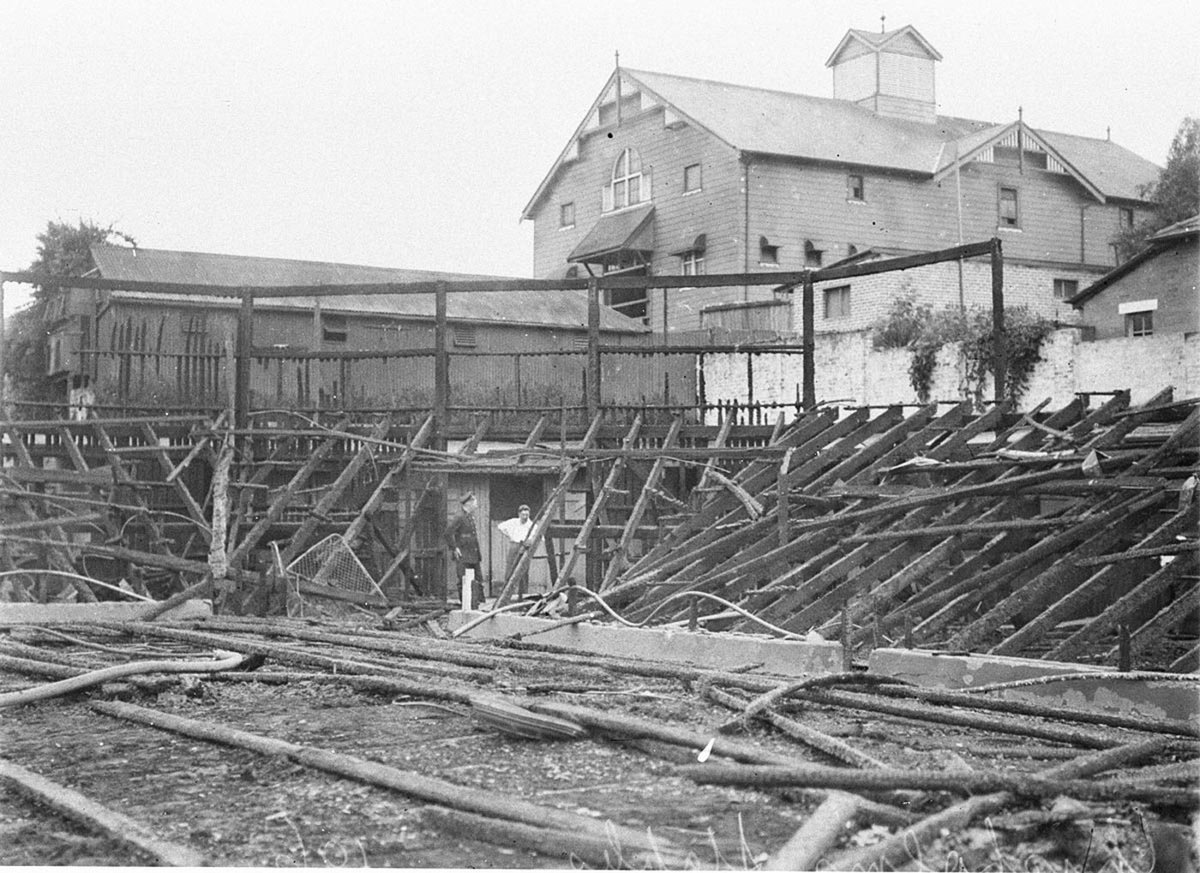 Fire damage (c. 1932)