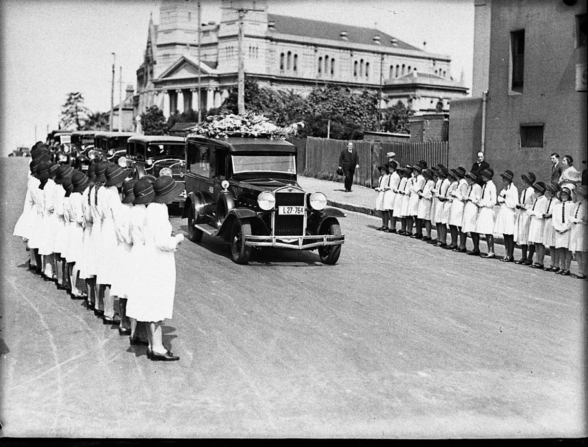 Flannery funeral (1935)