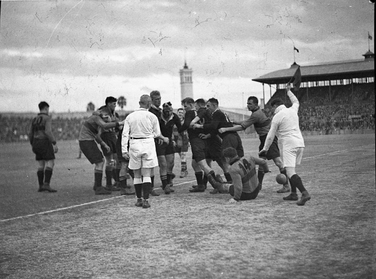 Football Sydney Cricket Ground Australia v New Zealand, Moore Park (1938)