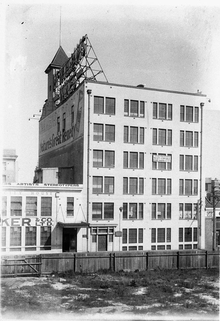 For Sale or To Let Clements Australian Drug Companys building (1930s)